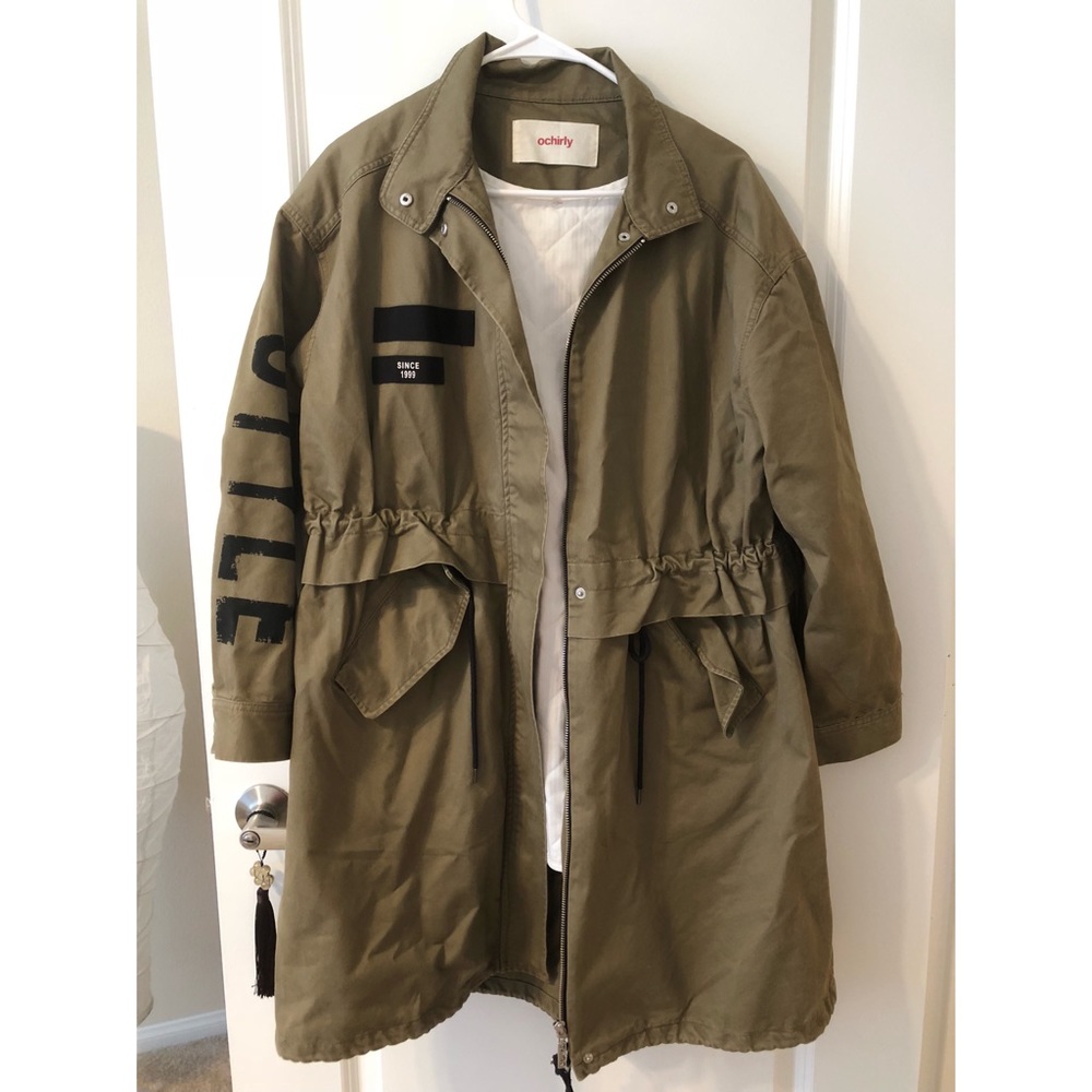 Ochirly military parka/coat/jacket